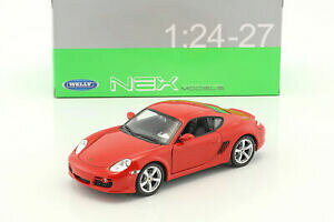 yzzr[@͌^ԁ@ԁ@[VOJ[ |VFPC}porsche cayman s annee 2006 rouge 124 welly