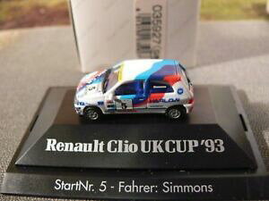 �y���������z�z�r�[�@�͌^�ԁ@�ԁ@���[�V���O�J�[ ���m�[�N���I���V�����Y187 herpa renault clio ukcup93 5 simmons go 035927