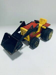 yzzr[@͌^ԁ@ԁ@[VOJ[ obNz[[_[g^[Be[Wtonka pelleteuse tractopelle chargeuse tracteur etain moule jaune rouge vintage