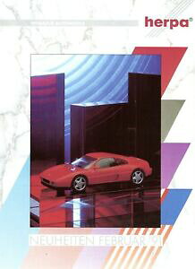 yzzr[@͌^ԁ@ԁ@[VOJ[ mxeBfptbgherpa nouveautes 1991 291 prospectus modele voitures voiture miniature prospectus brochure