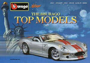 yzzr[@͌^ԁ@ԁ@[VOJ[ j[Xfptbgbburago s 700 2000 prospectus modele voitures voiture miniature prospectus brochure