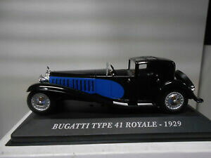 �y���������z�z�r�[�@�͌^�ԁ@�ԁ@���[�V���O�J�[ �u�K�b�e�B�^�C�v�l�b�g���[�N���C����bugatti type 41 royale 1929 voitures d´autrefois altaya ixo 143