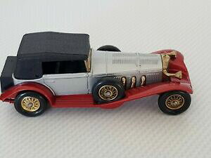 �y���������z�z�r�[�@�͌^�ԁ@�ԁ@���[�V���O�J�[ �}�b�`�����Z�f�X�{�b�N�Xmatchbox 1928 mercedes ss coupe y16 parfait etat en boite