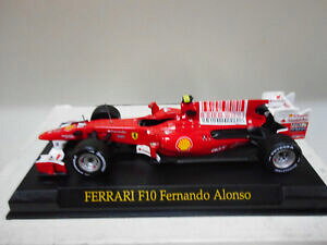 【送料無料】ホビー 模型車 車 レーシングカー フェラーリフェルナンドアロンソフォーミュラネットワークハードボックスferrari f10 fernando alonso 2010 formula f1 altaya ixo 143 hard box