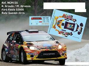 yzzr[@͌^ԁ@ԁ@[VOJ[ fJ[tH[htBGX^XEF[f[decals 143 ford fiesta s2000 41 kkruuda rallye de suede 2014 ncm135