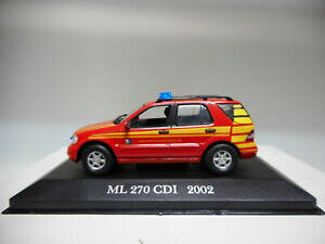 yzzr[@͌^ԁ@ԁ@[VOJ[ ZfXxcZfXlbg[Nmercedesbenz ml 270 cdi 2002 fire mercedes deagostini ixo 143
