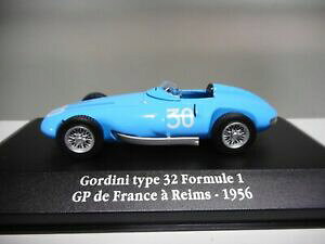 【送料無料】ホビー 模型車 車 レーシングカー タイプフォーミュラグランプリフランスランスネットワークgordini type 32 formule 1 gp france reims 1956 saga gordini f1 ixo 143