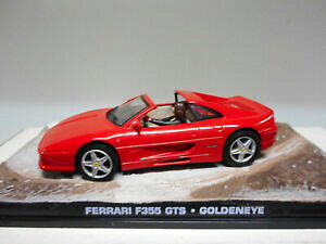 yzzr[@͌^ԁ@ԁ@[VOJ[ tF[WF[Y{hlbg[Nferrari f355 gts goldeneye james bond 007 deagostini ixo 143