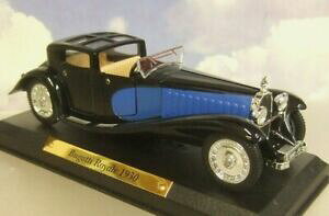 �y���������z�z�r�[�@�͌^�ԁ@�ԁ@���[�V���O�J�[ �u�K�b�e�B�^�C�v���C�����h�Aexcellent 143 1930 bugatti type 41 royale en noir amp; bleu avec ouverture portes