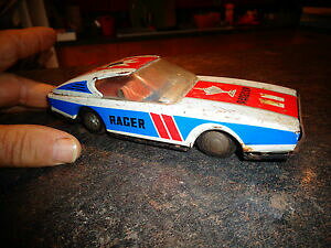 【送料無料】ホビー 模型車 車 レーシングカー シートメタルレーサーフリクションエンジンレースancienne voiture de course en tole racecup racer mf 257 n11 moteur friction