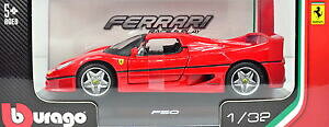 �y���������z�z�r�[�@�͌^�ԁ@�ԁ@���[�V���O�J�[ �t�F���[�����b�h�X�P�[��ferrari f50 rouge echelle 132 de bburago