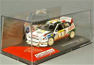 yzzr[@͌^ԁ@ԁ@[VOJ[ g^J[JXTCcTt@[lbg[N{bNXtoyota corolla wrc carlos sainz 5 castrol rallye safari 1998 ixo 143 box
