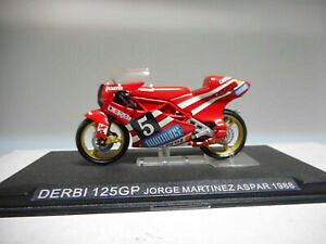 【送料無料】ホビー 模型車 車 レーシングカー ホルヘマルティネスモトバイクネットワークderbi 125 gp jorge martinez aspar 1988 moto bike altaya ixo 124
