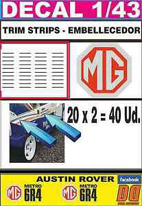 �y���������z�z�r�[�@�͌^�ԁ@�ԁ@���[�V���O�J�[ �f�J�[���g�����X�g���b�vdecal 143 mg metro 6r4 trim strips embellecedor 02