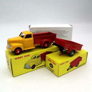 yzzr[@͌^ԁ@ԁ@[VOJ[ AgXZbgg[[zC[gbN^fatlas set dinky toys 25s 25p remorque 2 roues studebaker camionnette metal model