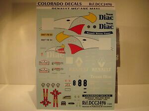 yzzr[@͌^ԁ@ԁ@[VOJ[ fJ[m[K[k}LVRhdecals 124 renault megane maxi 8 ragnotti tdc 1996 colorado 2496