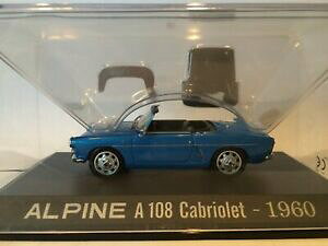 yzzr[@͌^ԁ@ԁ@[VOJ[ ApCJuIXP[alpine a 108 cabriolet 1960 scale 143 norev