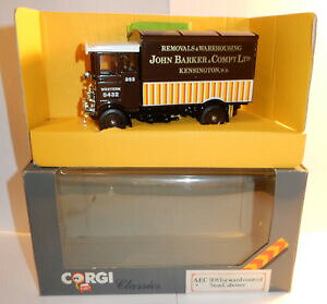 【送料無料】ホビー 模型車 車 レーシングカー コーギーボックスジョンバーカーcorgi aec 508 forward control 5 ton cabover john barker in box