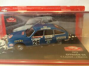 yzzr[@͌^ԁ@ԁ@[VOJ[ VgGeJ[XP[citroen gs rallye monte carlo 1975 scale 143 altaya