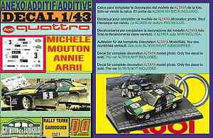 yzzr[@͌^ԁ@ԁ@[VOJ[ fJ[AEfBNganexo decal 143 audi quattro mmouton rgarrigues 1981 01