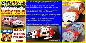 �y���������z�z�r�[�@�͌^�ԁ@�ԁ@���[�V���O�J�[ �f�J�[�������`�A�f���^�v���g�g���hanexo decal 143 lancia delta s4 proto 1988 g trelles r toledo 1988 01