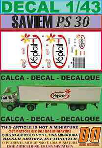 yzzr[@͌^ԁ@ԁ@[VOJ[ fJ[g[decal 143 saviem ps30 trailer frigo yoplait 02