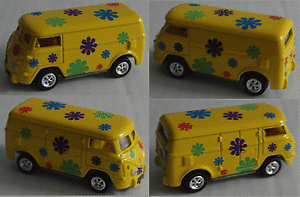 �y���������z�z�r�[�@�͌^�ԁ@�ԁ@���[�V���O�J�[ �W���j�[�L�����A�o�Xjohnny lightningvw t1 transporteur jaune luv bus