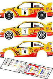 【送料無料】ホビー　模型車　車　レーシングカー デカールシートコルドバシェルバージョンdecals 143 seat cordoba wrc shell helix 3 versions 200102 d43019