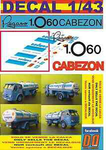 �y���������z�z�r�[�@�͌^�ԁ@�ԁ@���[�V���O�J�[ �f�J�[��decal 143 pegaso z 206 cabezon campsa 02