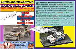 yzzr[@͌^ԁ@ԁ@[VOJ[ fJ[vW[eBeJanexo decal 143 peugeot 205 t16 e2 timo salonen rmontecarlo 1986 01