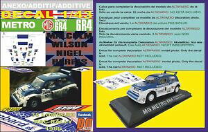 �y���������z�z�r�[�@�͌^�ԁ@�ԁ@���[�V���O�J�[ �f�J�[���E�B���\��anexo decal 143 mg metro 6r4 mwilson rac 1986 17th 01
