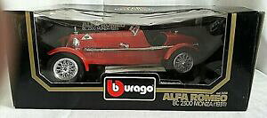 yzzr[@͌^ԁ@ԁ@[VOJ[ At@Ic@[XJ[XP[_CJXgburago alfa romeo 8 c 2300 monza voiture de course echelle 118 cod 3014 diecast boxed