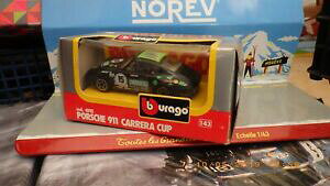 yzzr[@͌^ԁ@ԁ@[VOJ[ |VFJJbv{bNXIburago 143 porsche 911 carrera cup neuf boite