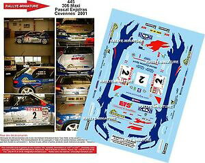 �y���������z�z�r�[�@�͌^�ԁ@�ԁ@���[�V���O�J�[ �f�J�[���v�W���[�}�L�V�����[decals 132 ref 445 peugeot 306 maxi enjolras criterium des cevennes 2001 rallye