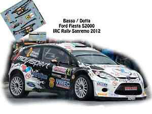 yzzr[@͌^ԁ@ԁ@[VOJ[ fJ[tH[htBGX^ob\[Tdecals 143 ford fiesta s2000 2 gbasso rallye irc sanremo 2012 ncm078
