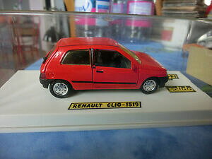 yzzr[@͌^ԁ@ԁ@[VOJ[ m[NX{bNXvoiture renault clio 143 de solido n 1519 dans sa boite made in france