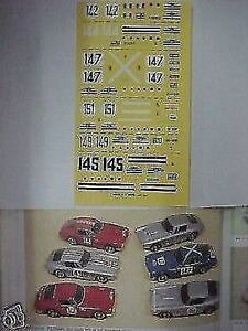 yzzr[@͌^ԁ@ԁ@[VOJ[ tF[cA[htXfJ[ferrari 250 swb tour de france 1961 143 decals