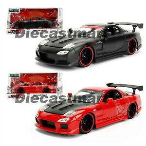 yzzr[@͌^ԁ@ԁ@[VOJ[ `[i}c_~j`AJ[}bgubNbhjada jdm tuners 1993 mazda rx7 124 voiture miniature noir mat rouge neuf