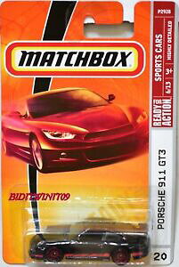 yzzr[@͌^ԁ@ԁ@[VOJ[ }b`X|[cJ[|VFOAe}matchbox 2009 sports voitures porsche 911 gt3 20 noir avec