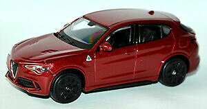 yzzr[@͌^ԁ@ԁ@[VOJ[ At@I^Cvbh^bN`Walfa romeo stelvio type 949 tousterrains 201719 rouge metallique 143 bburago