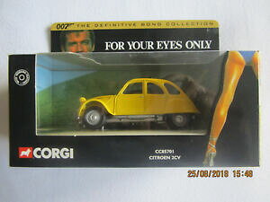 yzzr[@͌^ԁ@ԁ@[VOJ[ {hRNVVgGW[[AR[M[corgi the definitive bond collection rare citroen 2 cv cc85701 roger moore