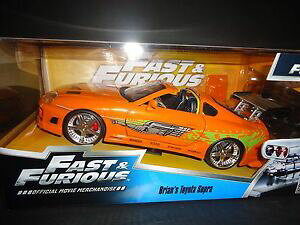 yzzr[@͌^ԁ@ԁ@[VOJ[ g^X[vIWuCAJ[jada toyota supra 1995 orange de brian voiture fast and furious 124 97168