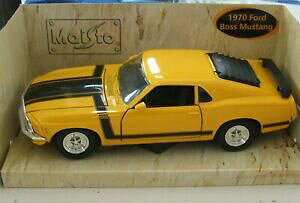 【送料無料】ホビー 模型車 車 レーシングカー フォードマスタングボスmaisto 1970 ford boss mustang 124