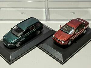 �y���������z�z�r�[�@�͌^�ԁ@�ԁ@���[�V���O�J�[ �t�B�A�b�g�����`�A2x 143 fiat stilo multiwagon break verte par norev amp; lancia lybra rouge par solido