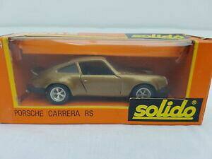 yzzr[@͌^ԁ@ԁ@[VOJ[ ^bNuYXP[|VFJsolido echelle 143 porsche carrera rs dans metallise rare bronze 015