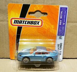 yzzr[@͌^ԁ@ԁ@[VOJ[ }b`|VF^[{J[hmatchbox porsche 911 turbo, comme neuf on card