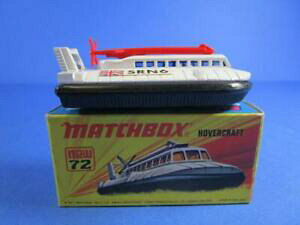 yzzr[@͌^ԁ@ԁ@[VOJ[ }b`zo[Ntg{bNXmatchbox 72 hovercraft, en parfait etat, dans sa boite