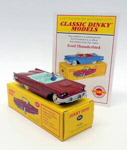 【送料無料】ホビー 模型車 車 レーシングカー アトラスエディションフォードサンダーバードatlas editions dinky toys 555ford thunderbirdrouge certificat