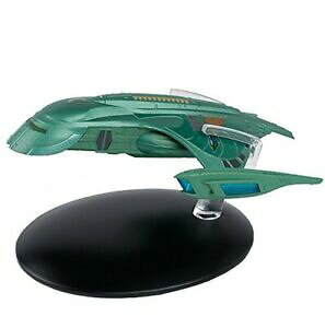 �y���������z�z�r�[�@�͌^�ԁ@�ԁ@���[�V���O�J�[ �V���g���_�C�J�X�gstar trek romulan shuttle nave spaziale 13cm verde modello diecast eaglemoss