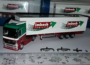 yzzr[@͌^ԁ@ԁ@[VOJ[ gbNg[[ZfXxcANgXXP[zrietze camion semi trailer mercedes benz actros imbach scale 187 ho neuf ovp